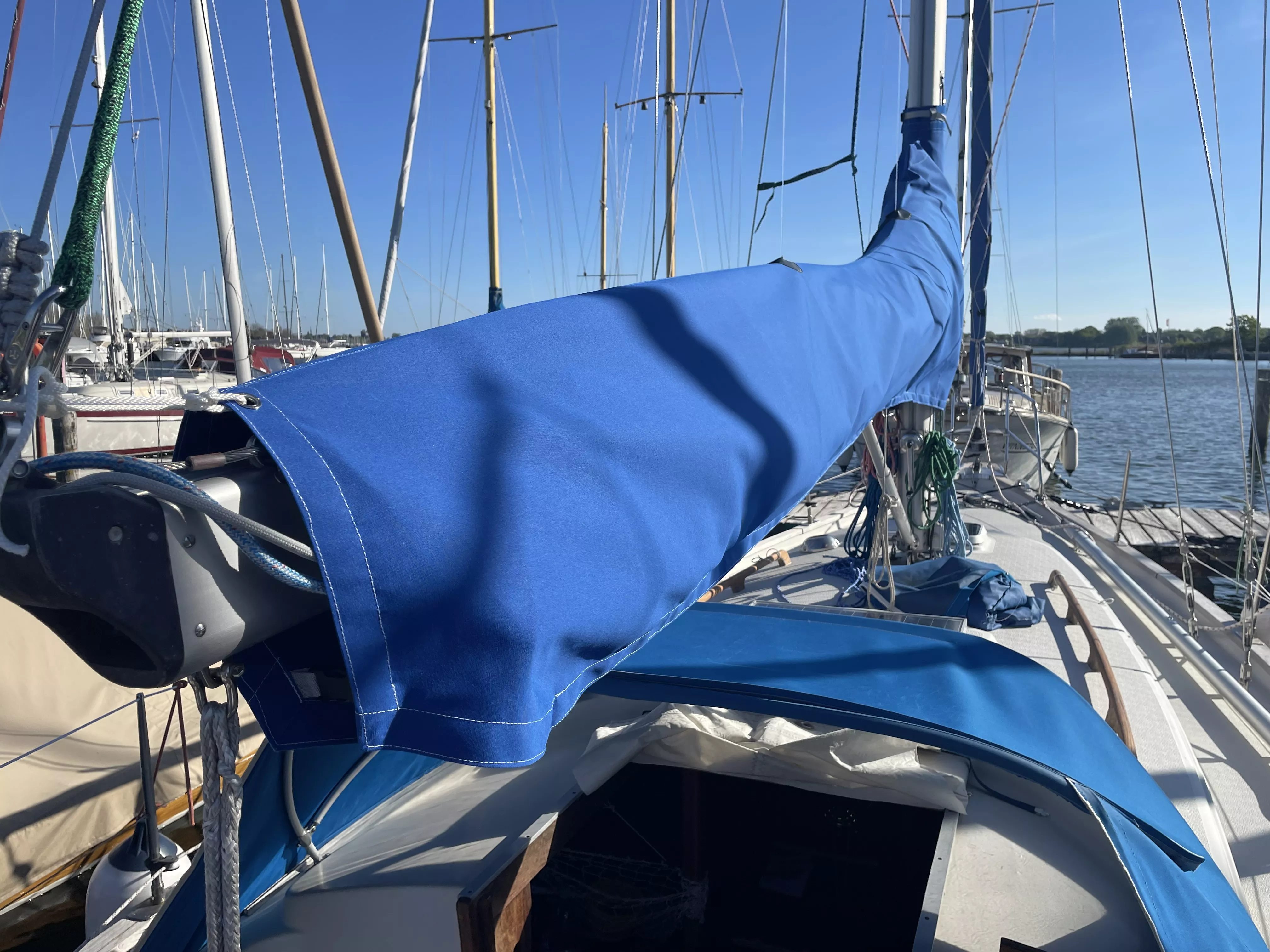 neue Großsegelpersenning der Kaipuu too neue Großsegelpersenning der Kaipuu too